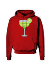 Green Margarita with Lime - Cinco de Mayo Dark Hoodie Sweatshirt by TooLoud-Hoodie-TooLoud-Red-Small-Davson Sales