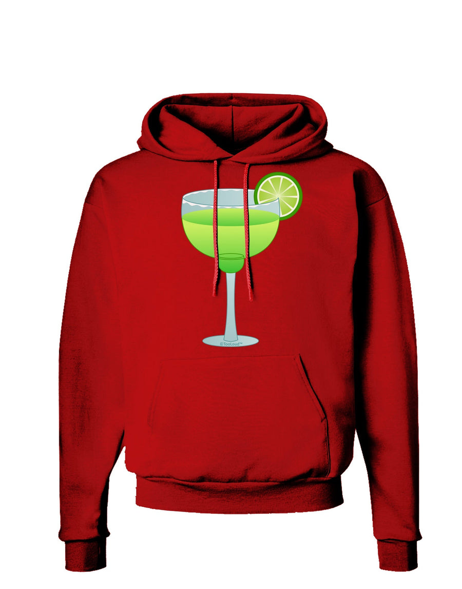 Green Margarita with Lime - Cinco de Mayo Dark Hoodie Sweatshirt by TooLoud-Hoodie-TooLoud-Black-Small-Davson Sales