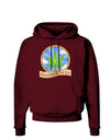 Green Party Symbol Dark Hoodie Sweatshirt-Hoodie-TooLoud-Maroon-Small-Davson Sales