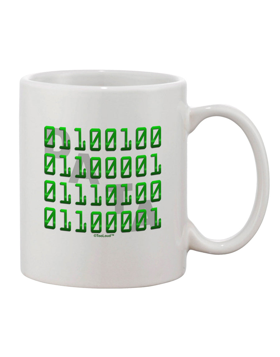 Green Printed 11 oz Coffee Mug - Expertly Crafted Drinkware-11 OZ Coffee Mug-TooLoud-White-Davson Sales