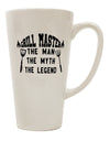 Grill Master: The Epitome of Excellence in a 16 Ounce Conical Latte Coffee Mug - TooLoud-Conical Latte Mug-TooLoud-Davson Sales