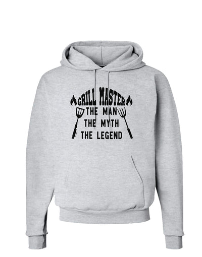 Grill Master The Man The Myth The Legend Hoodie Sweatshirt-Hoodie-TooLoud-AshGray-Small-Davson Sales