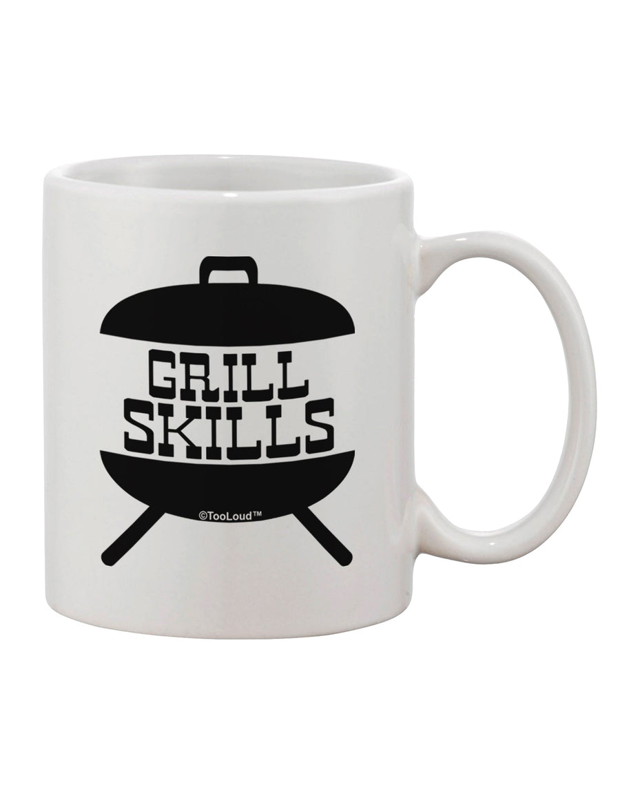 Grill Mastery: Exquisite Grill Design Printed 11 oz Coffee Mug - TooLoud-11 OZ Coffee Mug-TooLoud-White-Davson Sales