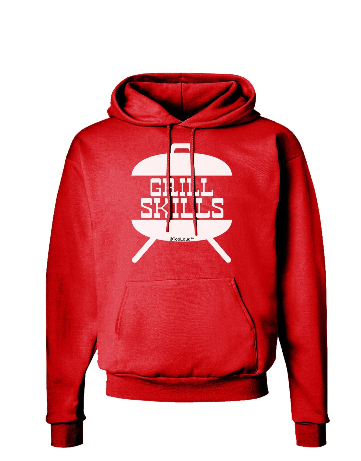 Grill Skills Grill Design Dark Hoodie Sweatshirt by TooLoud-Hoodie-TooLoud-Red-Small-Davson Sales