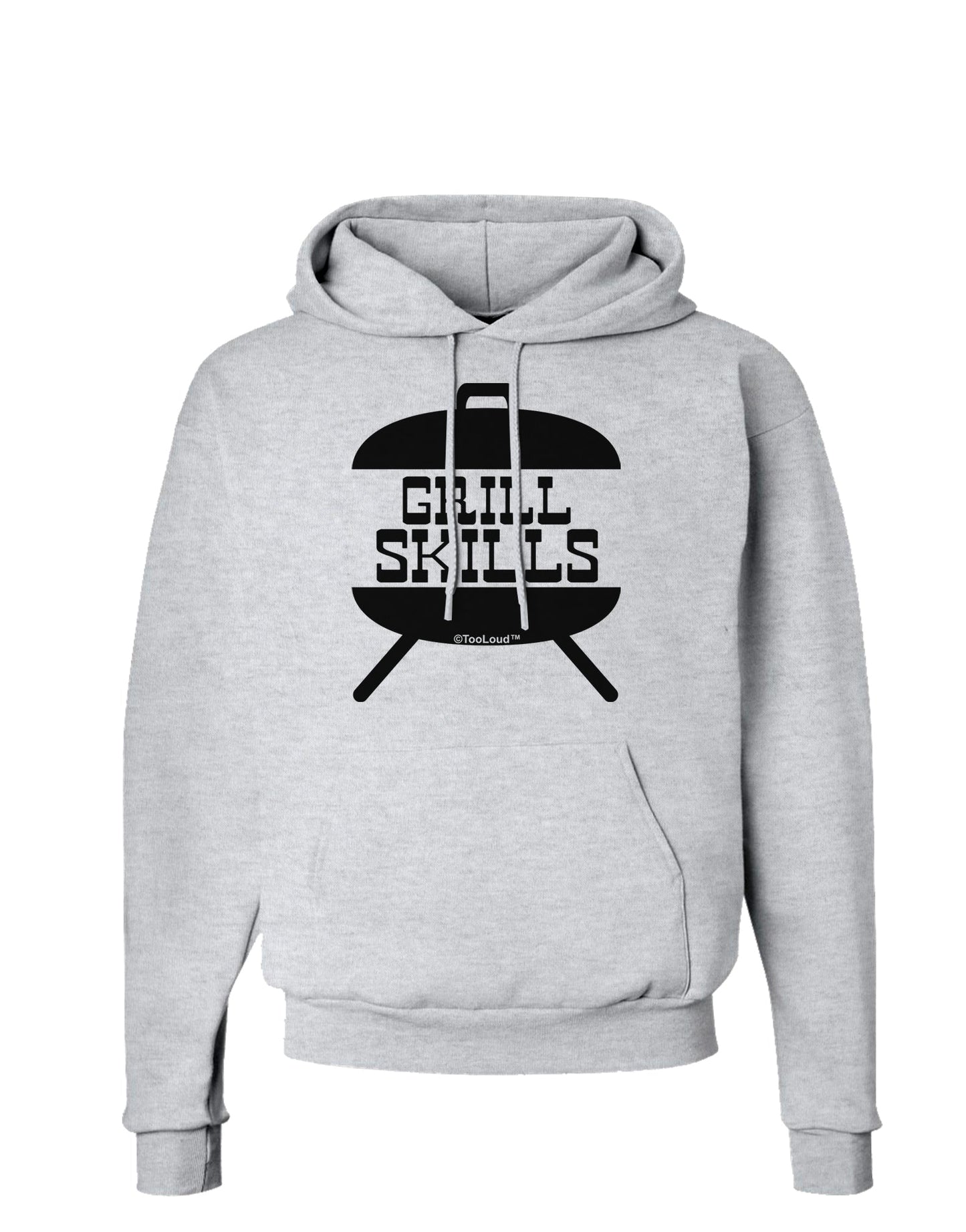 Grill Skills Grill Design Hoodie Sweatshirt by TooLoud-Hoodie-TooLoud-AshGray-Small-Davson Sales