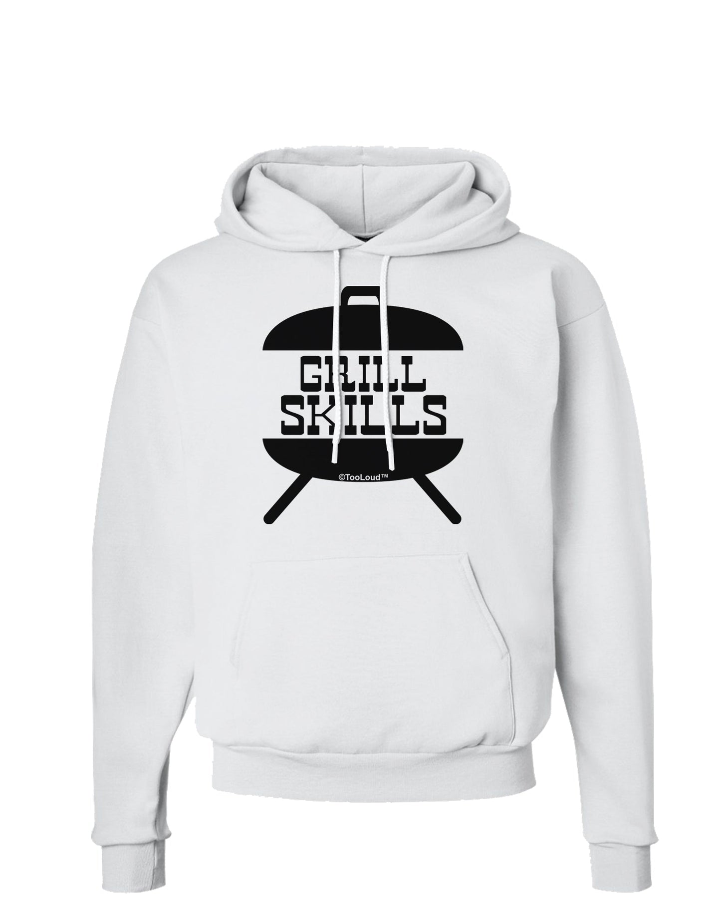 Grill Skills Grill Design Hoodie Sweatshirt by TooLoud-Hoodie-TooLoud-White-Small-Davson Sales