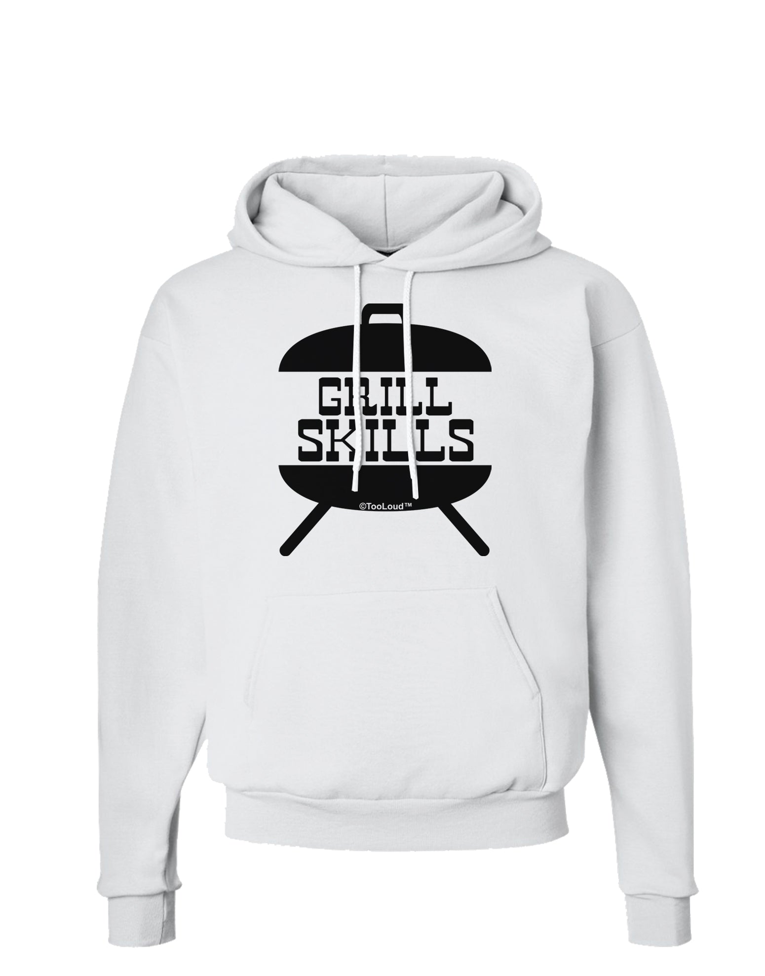 Grill Skills Grill Design Hoodie Sweatshirt by TooLoud-Hoodie-TooLoud-White-Small-Davson Sales
