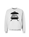 Grill Skills Grill Design Sweatshirt by TooLoud-Sweatshirts-TooLoud-White-Small-Davson Sales