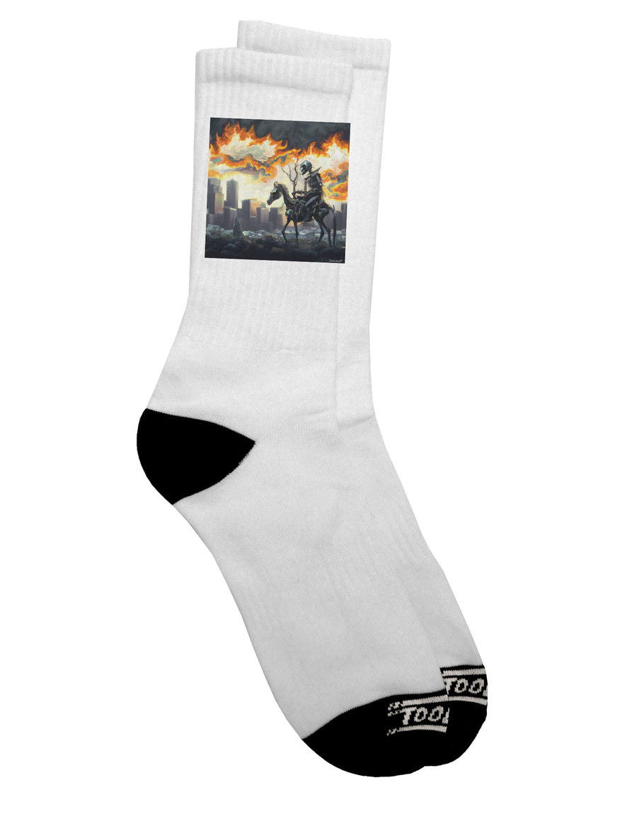 Grimm Reaper Halloween Design Adult Socks-Mens-AnkleSocks-TooLoud-Short-Ladies-4-6-Davson Sales