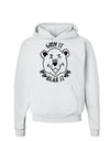 Grin and bear it Hoodie Sweatshirt-Hoodie-TooLoud-White-Small-Davson Sales