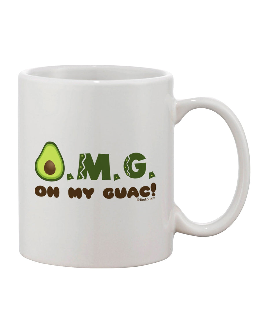 Guacamole-inspired 11 oz Coffee Mug - Crafted by a Drinkware Expert - TooLoud-11 OZ Coffee Mug-TooLoud-White-Davson Sales