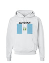 Guatamelan Flag Design Hoodie Sweatshirt by TooLoud-Hoodie-TooLoud-White-Small-Davson Sales