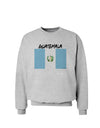 Guatamelan Flag Design Sweatshirt by TooLoud-Sweatshirts-TooLoud-AshGray-Small-Davson Sales