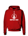 Guitar Dad Dark Hoodie Sweatshirt by TooLoud-Hoodie-TooLoud-Red-Small-Davson Sales