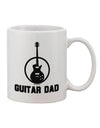 Guitar Enthusiast's Exquisite 11 oz Coffee Mug - TooLoud-11 OZ Coffee Mug-TooLoud-White-Davson Sales