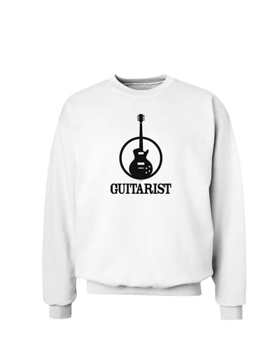 Guitarist Sweatshirt-Sweatshirts-TooLoud-White-Small-Davson Sales