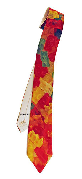 Gummy Bears Printed Necktie All Over Print by TooLoud