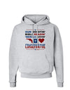 Gun Shootin' Conservative Hoodie Sweatshirt-Hoodie-TooLoud-AshGray-Small-Davson Sales