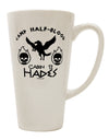 HadesHalf Blood 16 Ounce Conical Latte Coffee Mug - Expertly Crafted Drinkware-Conical Latte Mug-TooLoud-White-Davson Sales