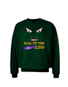 Hail to the Goblin King Adult Dark Sweatshirt-Sweatshirts-TooLoud-Deep-Forest-Green-Small-Davson Sales