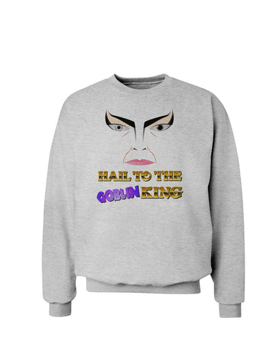 Hail to the Goblin King Sweatshirt-Sweatshirts-TooLoud-AshGray-Small-Davson Sales