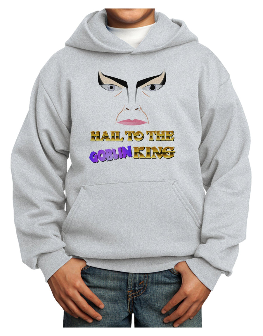 Hail to the Goblin King Youth Hoodie Pullover Sweatshirt-Youth Hoodie-TooLoud-White-XS-Davson Sales