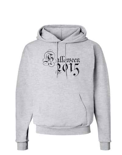 Halloween 2015 Script Distressed Hoodie Sweatshirt-Hoodie-TooLoud-AshGray-Small-Davson Sales