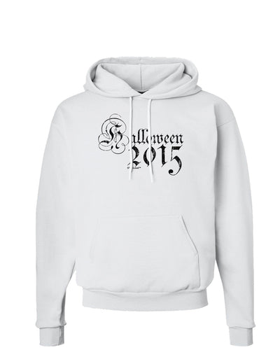 Halloween 2015 Script Distressed Hoodie Sweatshirt-Hoodie-TooLoud-White-Small-Davson Sales