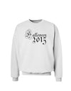 Halloween 2015 Script Distressed Sweatshirt-Sweatshirts-TooLoud-White-Small-Davson Sales