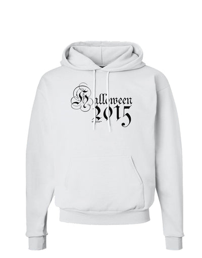 Halloween Current Year Script Text Hoodie Sweatshirt-Hoodie-TooLoud-White-Small-Davson Sales