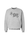 Halloween Current Year Script Text Sweatshirt-Sweatshirts-TooLoud-AshGray-Small-Davson Sales