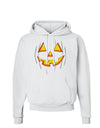 Halloween Glow Smiling Jack O Lantern Hoodie Sweatshirt-Hoodie-TooLoud-White-Small-Davson Sales