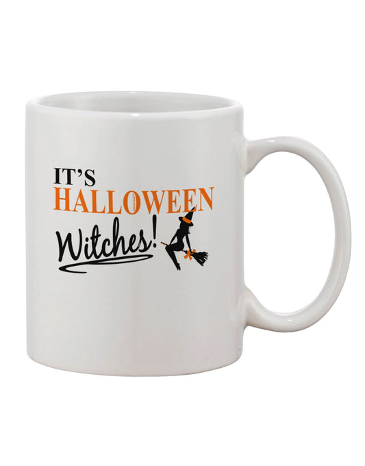 Halloween-inspired 11 oz Coffee Mug - Perfect for Witches - TooLoud-11 OZ Coffee Mug-TooLoud-White-Davson Sales