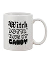 Halloween-inspired 11 oz Coffee Mug - Perfect for Witchy Beverage Enthusiasts - TooLoud-11 OZ Coffee Mug-TooLoud-White-Davson Sales