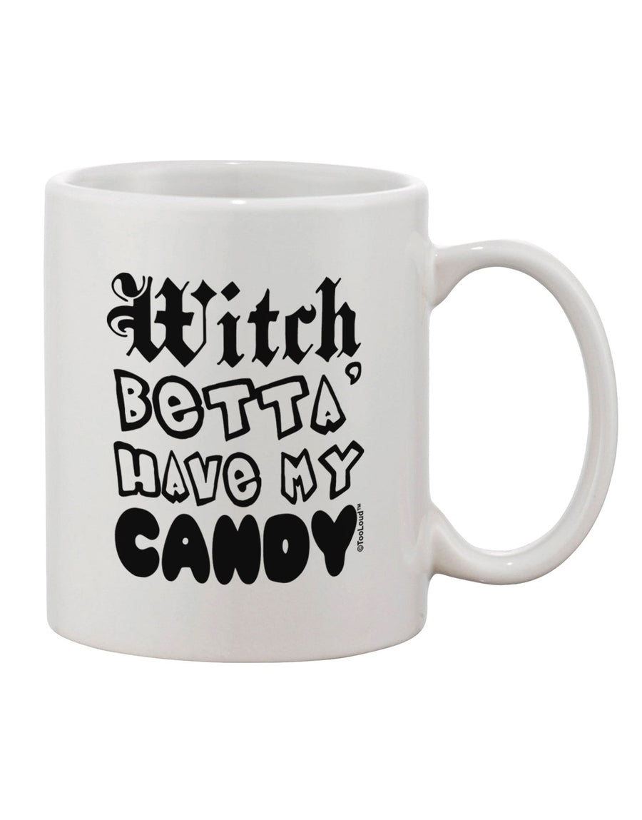 Halloween-inspired 11 oz Coffee Mug - Perfect for Witchy Beverage Enthusiasts - TooLoud-11 OZ Coffee Mug-TooLoud-White-Davson Sales