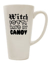 Halloween-Inspired 16 Ounce Conical Latte Coffee Mug - Perfect for Witchy Beverage Enthusiasts - TooLoud-Conical Latte Mug-TooLoud-White-Davson Sales