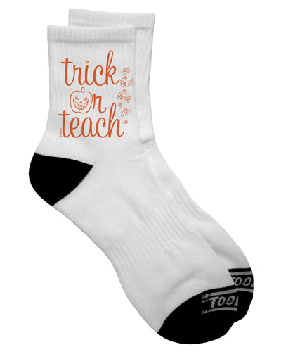 Trick or Teach Adult Short Socks Mens sz. 9-13 Tooloud