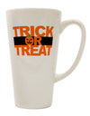 Halloween-inspired Conical Latte Coffee Mug - Perfect for Trick or Treat Enthusiasts - TooLoud-Conical Latte Mug-TooLoud-White-Davson Sales