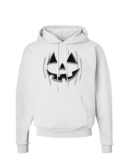 Halloween Pumpkin Smile Jack O Lantern Hoodie Sweatshirt-Hoodie-TooLoud-White-Small-Davson Sales