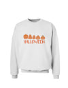 Halloween Pumpkins Sweatshirt-Sweatshirts-TooLoud-White-Small-Davson Sales