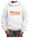 Halloween Pumpkins Youth Hoodie Pullover Sweatshirt-Youth Hoodie-TooLoud-White-XS-Davson Sales