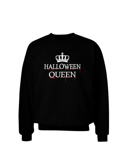 Halloween Queen Adult Dark Sweatshirt by TooLoud-Sweatshirts-TooLoud-Black-Small-Davson Sales