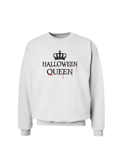 Halloween Queen Sweatshirt by TooLoud-Sweatshirts-TooLoud-White-Small-Davson Sales