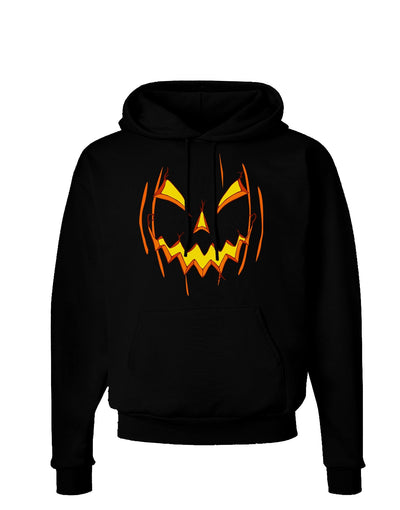 Halloween Scary Evil Jack O Lantern Pumpkin Dark Hoodie Sweatshirt-Hoodie-TooLoud-Black-Small-Davson Sales