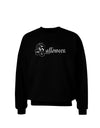 Halloween Script Text Adult Dark Sweatshirt-Sweatshirts-TooLoud-Black-Small-Davson Sales