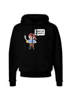 Hands Off Me Booty - Petey the Pirate Dark Hoodie Sweatshirt-Hoodie-TooLoud-Black-Small-Davson Sales