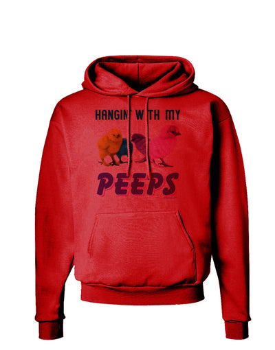 Hangin With My Peeps Hoodie Sweatshirt-Hoodie-TooLoud-Red-Small-Davson Sales