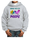 Hangin With My Peeps Youth Hoodie Pullover Sweatshirt-Youth Hoodie-TooLoud-Ash-XS-Davson Sales