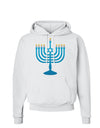 Hanukkah Menorah Hoodie Sweatshirt-Hoodie-TooLoud-White-Small-Davson Sales