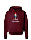 Happy 4th of July Popsicle Dark Hoodie Sweatshirt-Hoodie-TooLoud-Maroon-Small-Davson Sales